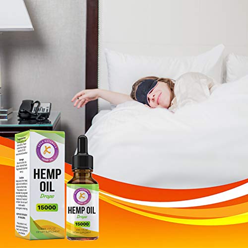 Hemp Oil Drops | 15000mg | 30ml | Max Strength | Hemp Extract Made in UK |