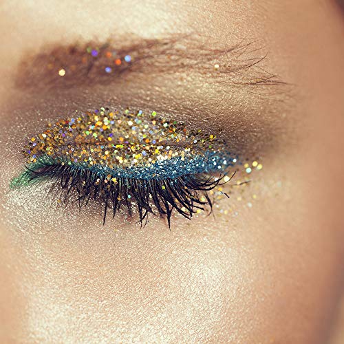 Hemway biodegradable Eco Body Glitter - Segura cosmética - 100g grande - madre de la perla