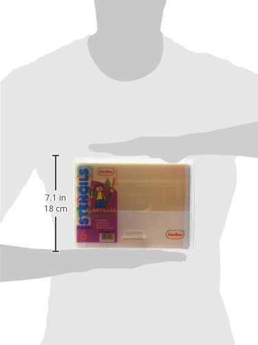 Henbea- Pack de 6 Pantallas Aprendizaje transportes, 8 mm, trasl&uacutecidos (911)
