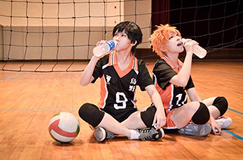 hengGuKeJiYo Jerseys Haikyuu No.9 Tobio Kageyama Cosplay Disfraz Unisex Camiseta Karasuno High School Club Uniforme Conjuntos