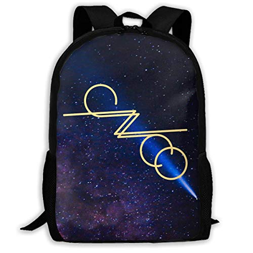 Hengtaichang Cnco Fashion Canvas 3D Print Hiking Backpack Shoulder Bag Backpack