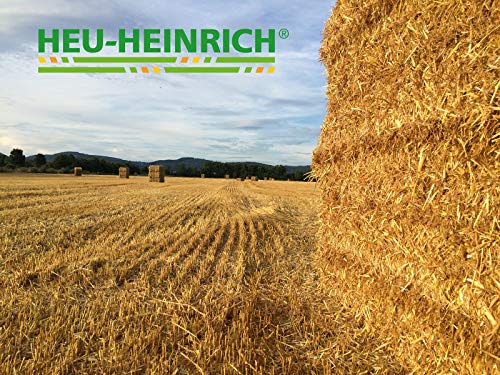 Heno de Heinrich® 1 kg bio – Paja – einstreu suave para su casa Animales