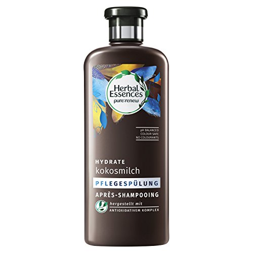 Herbal Essences Pure: Renew Coco Leche Cuidado cisterna, Hydrate, 400 ml