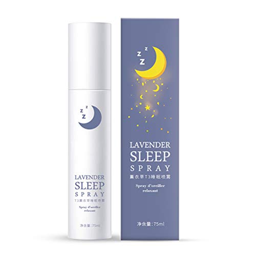 HEREB lavanda profundo sueño spray calma profundo sueño niebla almohada spray lavanda aceites esenciales insomnio terapia ayuda para dormir