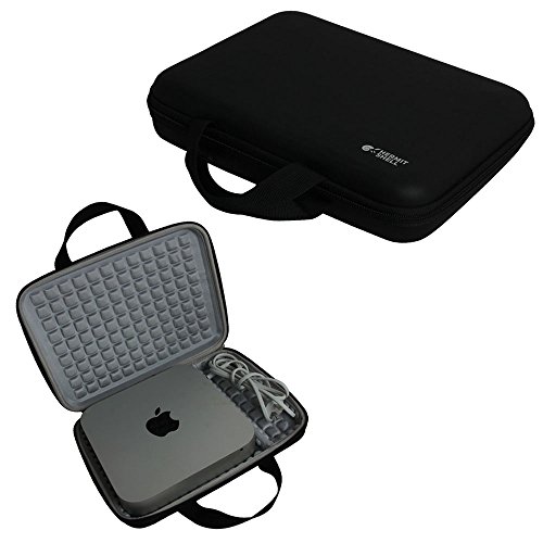 Hermitshell Caja Protectora de Viajes EVA Llevar tamaños Cubierta de la Bolsa del Bolso Compacto para Apple Mac Mini Desktop PC Computing MGEM2LL/A MGEN2LL/A MGEQ2LL/A