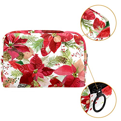 hermoso cártamo Cosméticos Bolsa Organizador Cosméticos para las Mujeres Bolsa de Cremallera Función de las Mujeres de Viaje Bolsa de Maquillaje Bolsa de Lavado Bolsa de aseo