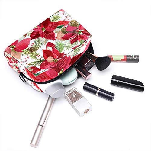 hermoso cártamo Cosméticos Bolsa Organizador Cosméticos para las Mujeres Bolsa de Cremallera Función de las Mujeres de Viaje Bolsa de Maquillaje Bolsa de Lavado Bolsa de aseo