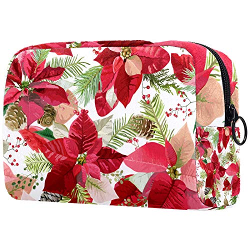 hermoso cártamo Cosméticos Bolsa Organizador Cosméticos para las Mujeres Bolsa de Cremallera Función de las Mujeres de Viaje Bolsa de Maquillaje Bolsa de Lavado Bolsa de aseo