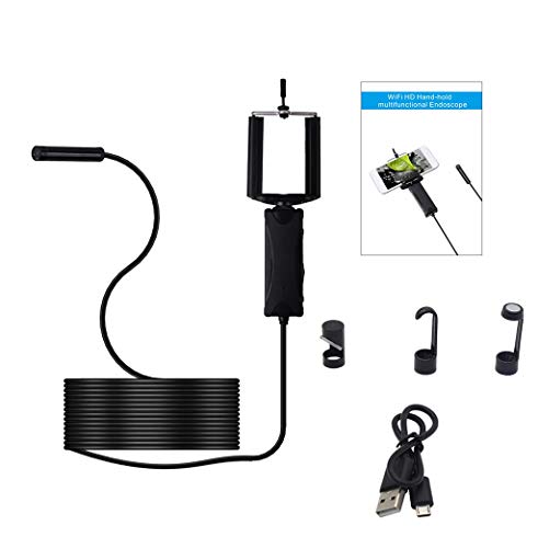 Herramienta De Limpieza Nasal Para Orejas Cuchara Para El Oído Con Cámara De Alta Definición Conexión WIFI Computadora Móvil Multifunción