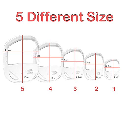 Herramientas de Belleza Cuidado de la Barba del Kit de 5 Piezas de la Plantilla Guía de diseño de la Barba del Bigote de Cepillo Perilla Afeitado Barba Talladora Estilo para Hombre Brocha de Afeitar