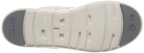 heybrid Sneaker mit Patch, Zapatillas para Mujer, Blanco (Natur 5103022), 38 EU