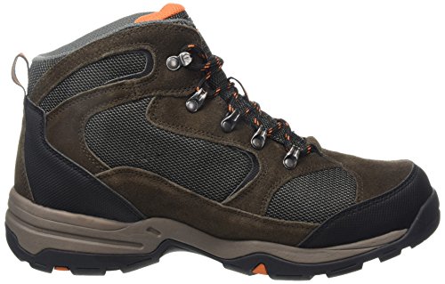 Hi-Tec Storm Waterproof, Botas de Senderismo para Hombre, Marrón (Dark Chocolate/DT Taupe/Burnt Orange), 41 EU