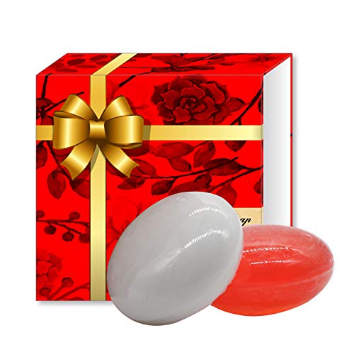 Hidratante Jabón Corporal Jabón Bar Colección Organic Rose, Aloe Vera, Leche, Carbón 100% natural Hecho con ingredientes orgánicos suaviza