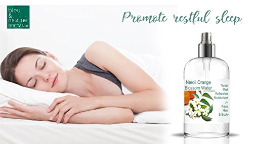 Hidrolato de Azahar Neroli 500 ml spray Agua Floral - Tónico para Piel Grasa Piel con Imperfecciones Piel Normal Piel Madura