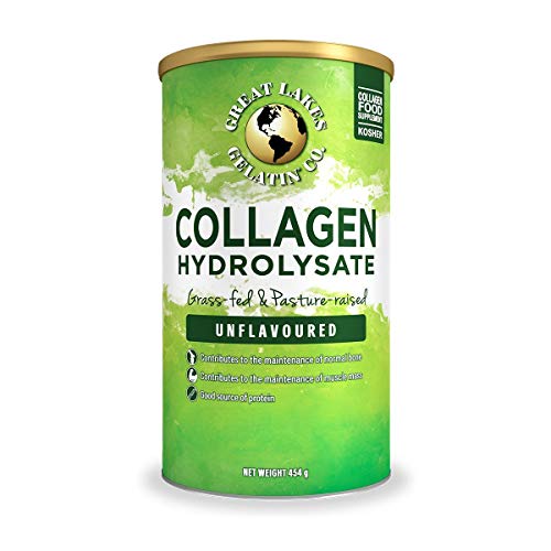 Hidrolizado de colágeno de gelatina de Great Lakes 454g (lata compatible con UK/EU)