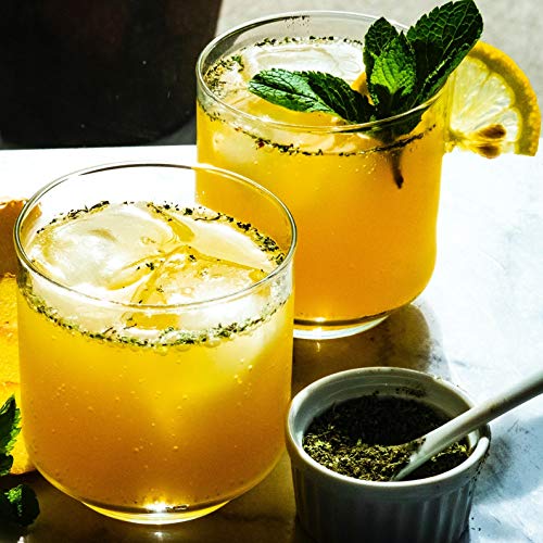 Hierbabuena (250g), corte menta verde, suavemente secado, 100% puro y natural para la preparación de té, menta marroquí, té de hierbas