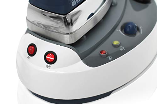 HJM CP136 Centro planchado, 1350 W, Plástico/Metal, Blanco/azul