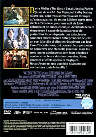 Hocus Pocus - Les trois sorcières [Francia] [DVD]