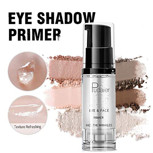 Hogar La Magia Cartilla De Ojos De Maquillaje Sombra De Base Para Evitar Aceitoso Tapas Y Arrugar Claro Impermeable Sombra De Ojos Primer (8 Ml)