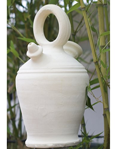 Hogar y Mas Set Planta y Botijo Dispensador de Agua H2O 2 litros Aprox. Artesanal Hecho en España 100%