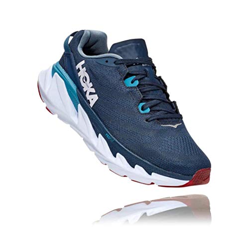 HOKA ONE ONE UNE Elevon 2 - Zapatillas de correr para hombre, Azul (Océano iluminado por la Luna/Luna Azul), 45 EU