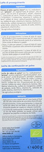 Holle Leche de Cabra Fórmula 3 (+ 10 meses) - 400 gr (1400572712)