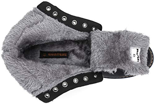 Hombre Botas de Nieve Al Aire Libre Senderismo Impermeables Deportes Trekking Zapatos Invierno Forro Piel Sneakers Calientes Botines