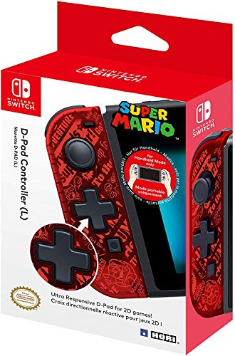 HORI - Controlador D-Pad (L) Super Mario (Nintendo Switch)