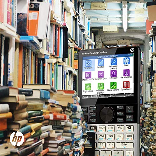 HP Prime - Calculadora (Escritorio, Calculadora gráfica, 33 dígitos, Flash, Batería, Negro, Plata)