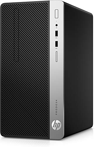 HP ProDesk 400 G6 9th Gen Intel Core i7 i7-9700 16 GB DDR4-SDRAM 512 GB SSD Negro Micro Torre PC - Ordenador de sobremesa (3 GHz, 9th Gen Intel Core i7, i7-9700, 16 GB, 512 GB, Windows 10 Pro)