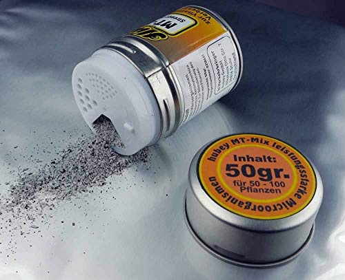 Hubey MT Mix – 50 g – para vacunar las raíces – activador de raíces – micorrítiza, trichoderma, bacterias de raíz
