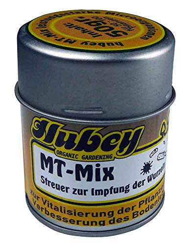 Hubey MT Mix – 50 g – para vacunar las raíces – activador de raíces – micorrítiza, trichoderma, bacterias de raíz