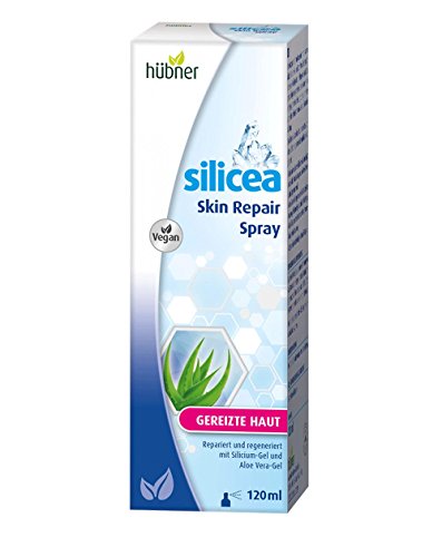 hübner – silicea Skin Repair – Spray corporal con aloe vera – 120 ml de