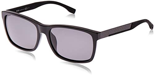 Hugo Boss BOSS 0651/F/S TD HXE Gafas de sol, Negro (Black Carbon/Grey Pz), 61 Unisex-Adulto