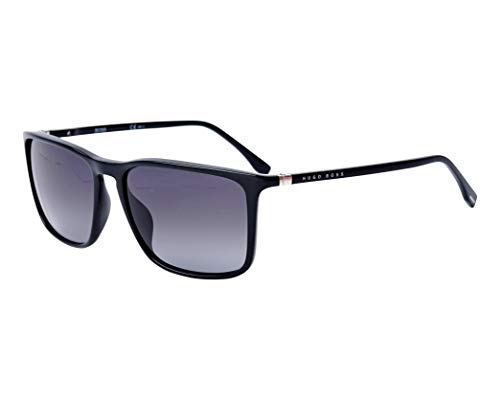 Hugo Boss Boss 0665/N/S Gafas, BLACK/GY GREY, 57 Hombres