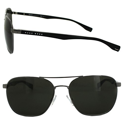 Hugo Boss Boss 0701/S QT J6X Gafas de Sol, Dorado (Light Gold Havana Spotted/Green), 57 para Hombre