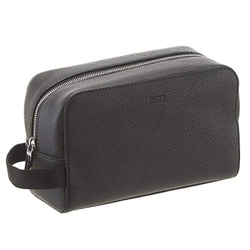 Hugo Boss Crosstown_Washbag, Bolsa de Lavado. para Hombre, Negro, Einheitsgröße