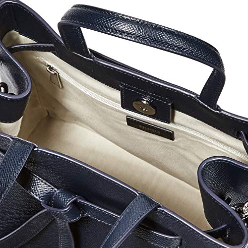 HUGO - Victoria Drawstring, Bolsos bandolera Mujer, Azul (Night Blue), 14x26x23 cm (B x H T)