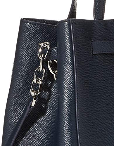 HUGO - Victoria Drawstring, Bolsos bandolera Mujer, Azul (Night Blue), 14x26x23 cm (B x H T)