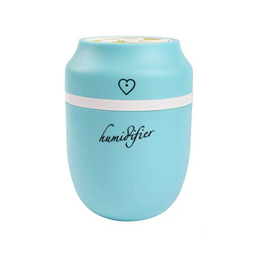 Humidificador Aromaterapia,JiaMeng Atomizador portátil del Mini humectador silencioso del humectador de 220ML USB para la Oficina, Coche - JMJS028