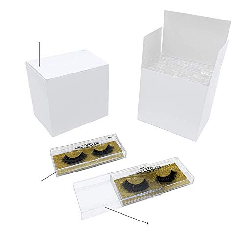 HXUJ 50 Pares de pestañas de visón 3D Hechas a Mano al por Mayor pestañas de visón pestañas postizas Naturales pestañas Populares Maquillaje de pestañas mix-17