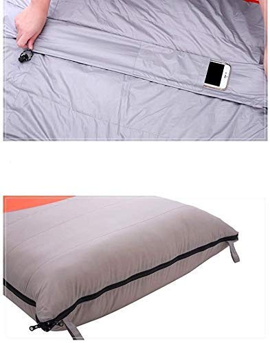 HYISHION Adulto Caliente Costura apósito Grande 100% Resistente al Agua Senderismo Mochila de Campamento es el Caso Que Lleva un tamaño Adulto, Ideal en Invierno: 220x80cm, Color: Azul SKYJIE