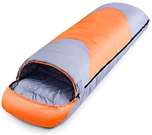 HYISHION Adulto Caliente Costura apósito Grande 100% Resistente al Agua Senderismo Mochila de Campamento es el Caso Que Lleva un tamaño Adulto, Ideal en Invierno: 220x80cm, Color: Azul SKYJIE
