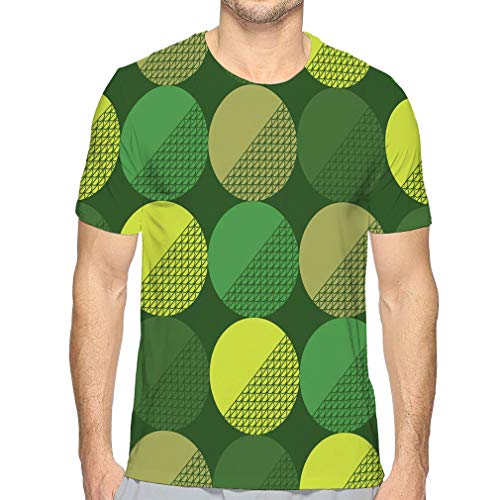 hyjhytj Short Sleeve T-Shirt Seamless Background Pattern Print Web Repeating Cloth Design Wallpaper