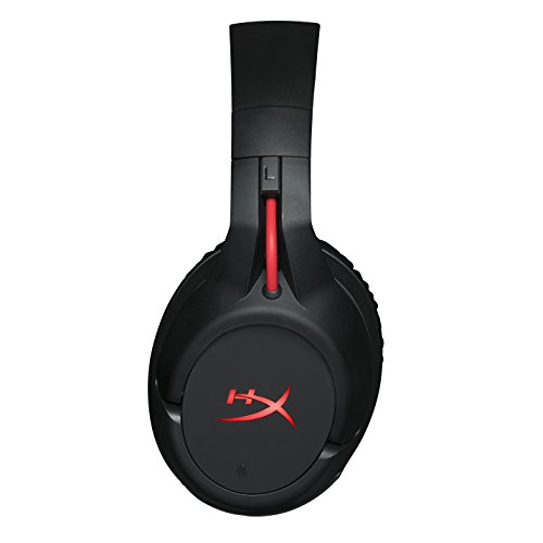 HyperX Cloud Flight Binaural Diadema Negro - Auriculares con micrófono (Consola de Juegos, Binaural, Diadema, Negro, PC, PS4, PS4 Pro, Inalámbrico y alámbrico)