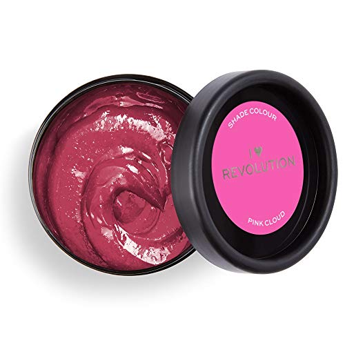 I Heart Revolution Rainbow Tones Pink Cloud – Tinte para el cabello semi permanente y acondicionador en uno, lavable con 8-12 lavados de pelo, vegano, reutilizable – 120 ml