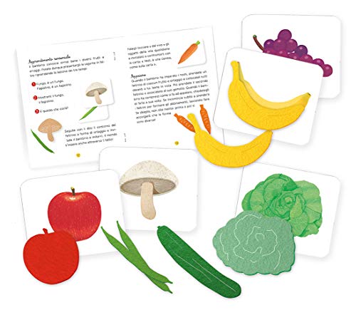 I miei frutti ortaggi di feltro. I piccoli Montessori. Ediz. illustrata. Con Prodotti vari
