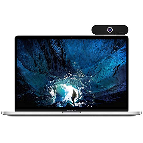 iAmotus Webcam 1080P, Webcam PC con Micrófono de Reducción de Ruido, para videollamadas, cámara de computadora portátil para videollamadas Flexible y Ajustable, Compatible con Windows, Android, Linux