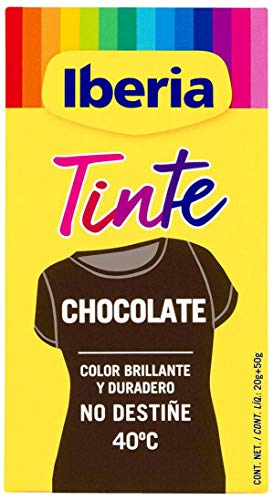 Iberia Tinte Color Chocolate no destiÃ±e a 40 º C Caja 1 ud