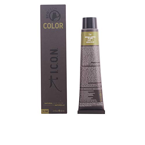 Icon Ecotech Natural Color 7.4 Medium Copper Blonde Tinte - 60 ml